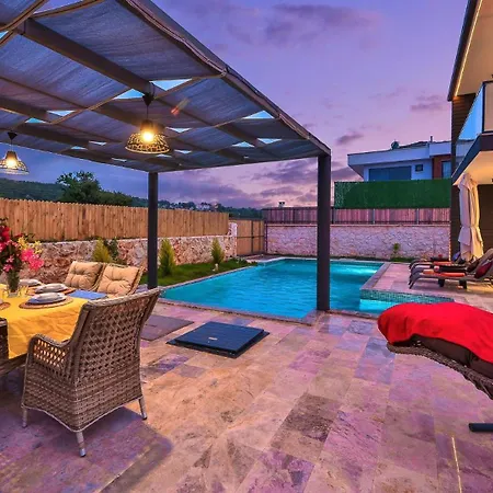 Villa Agullu Village 3 Bedroom Private Pool And Garden Kaş